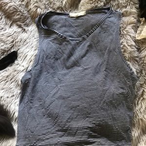 striped crop top truly madly deeply